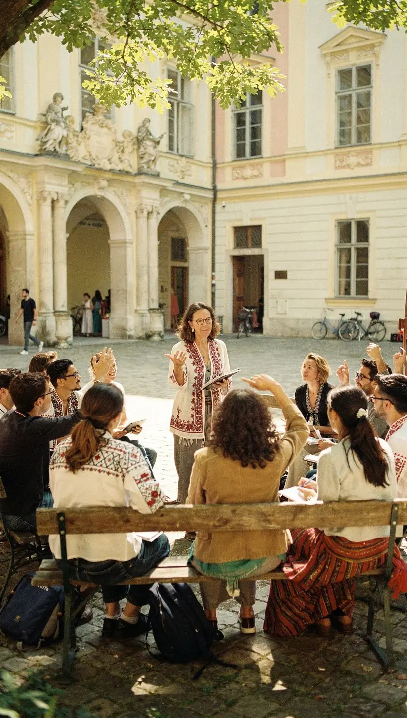Ein Bild von verschiedenen Traditionen und Bräuchen aus aller Welt.