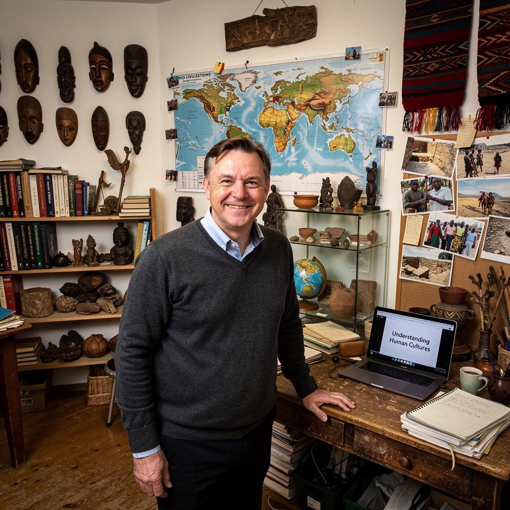 Ein virtueller Klassenraum mit Teilnehmern aus verschiedenen Ländern.